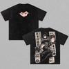 Gewaschenes Baumwoll Sommer Kurzarm T-Shirt Mit Marin Kitagawa Druck Aus Anime My Dress-Up Darling T-Shirt