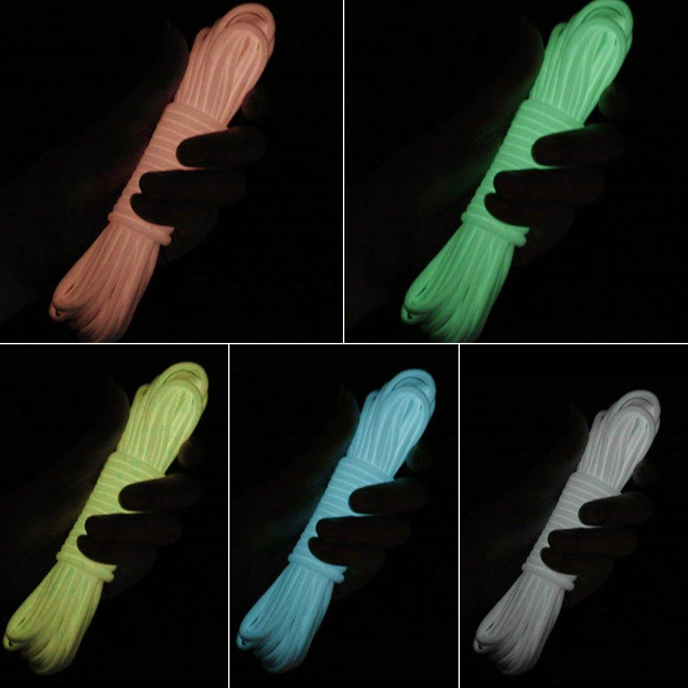 Tent 10m 550lb Load Suitable for Outdoor and Wind Protection Glow-in-the-dark Paracord, 9-core, Rope/guy Rope, Length, Capacity, Camping, Survival,
