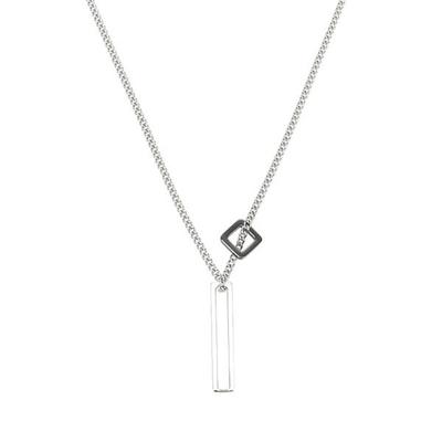 SQUAZ Necklace Surgical Steel String Women's Men's Couple Drop Chain SIDA112