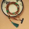 1Pcs Chinese Style Long-style Crossbody Phone Chain Anti-loss Pendant Bead Tassel Phone Chain