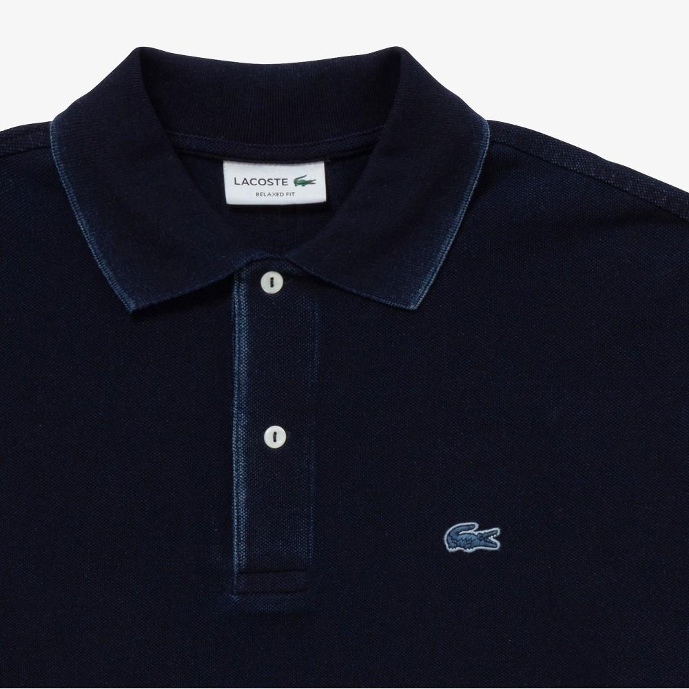 [lacoste] Men's JP Indigo Short-Sleeve Polo Shirt PH9428-56G3GF