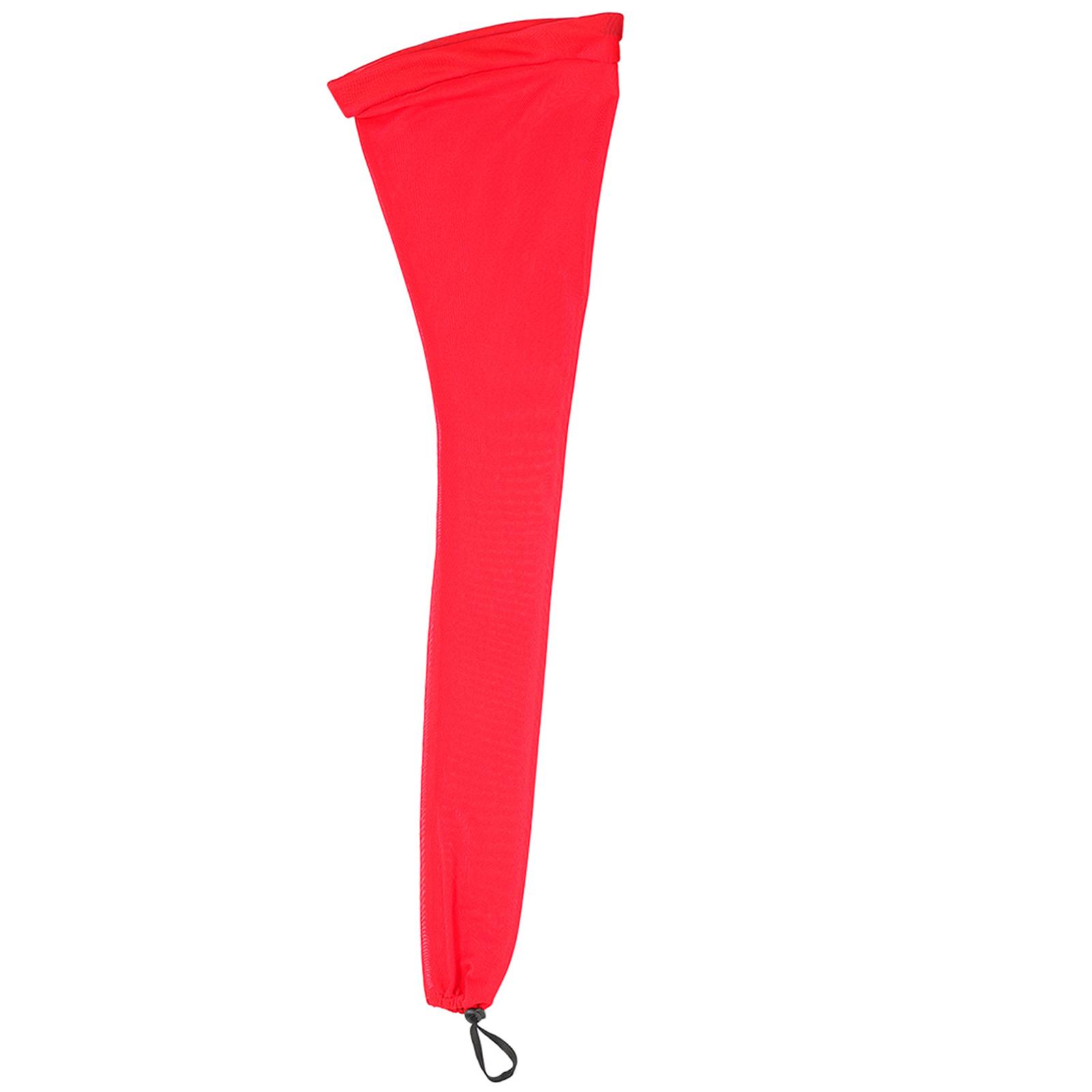 

Женская регулируемая шапочка-труба с грязной косой, с рукавом-сеткой высокой эластичности One Size красный