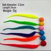 VZZS Raupe Elastischer Ball Katzenspielzeug