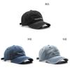 Cappellino da Baseball in Denim Vintage con Materiale in Cotone Traspirante per Appassionati di Street Style