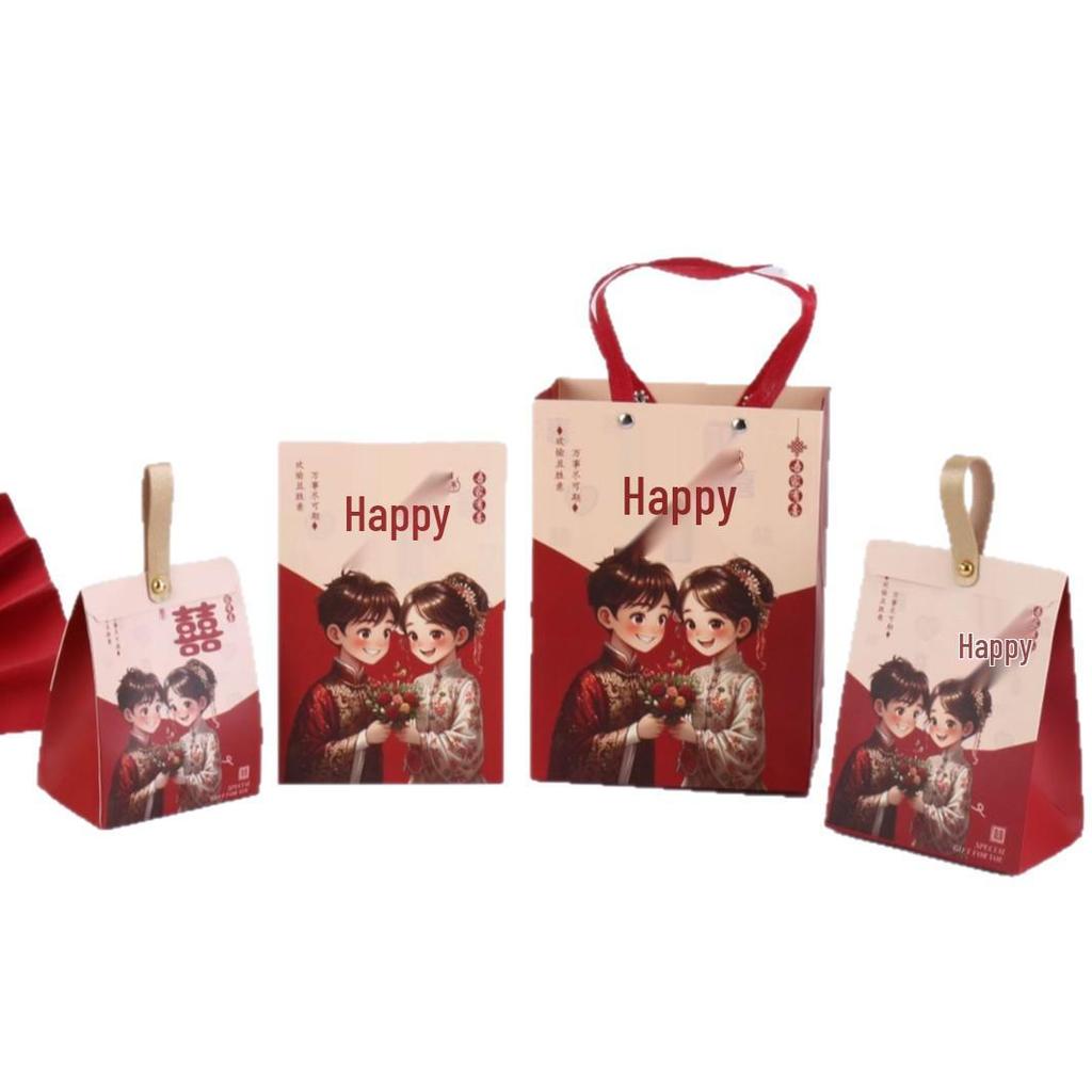 Wedding Candy Gift Handbag Box: Elegant Favor Packaging