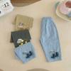 Summer Baby Cotton Mosquito Pants Thin Breathable Air Conditioner Trousers Cute Casual Long Pants For Boys And Girls