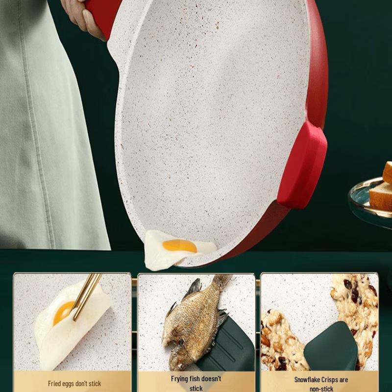 Light Luxury Non-stick Induction Wok