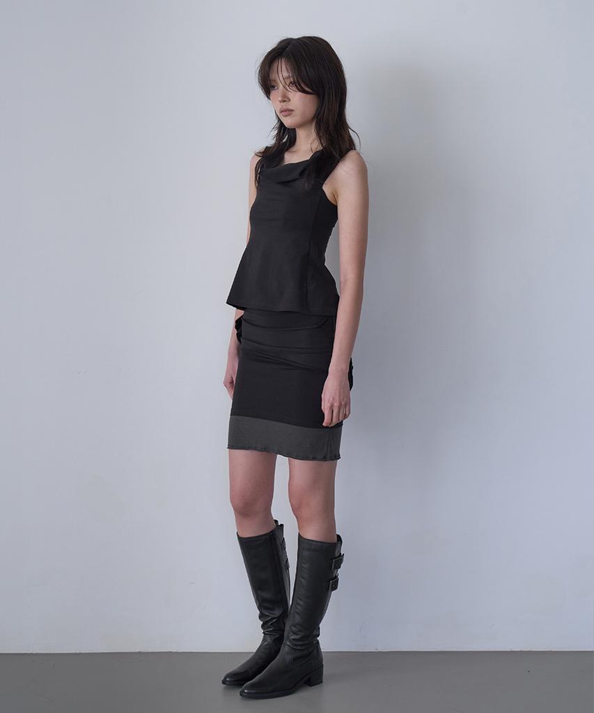 Safari Sula Explore Easy Layered Skirt In Black