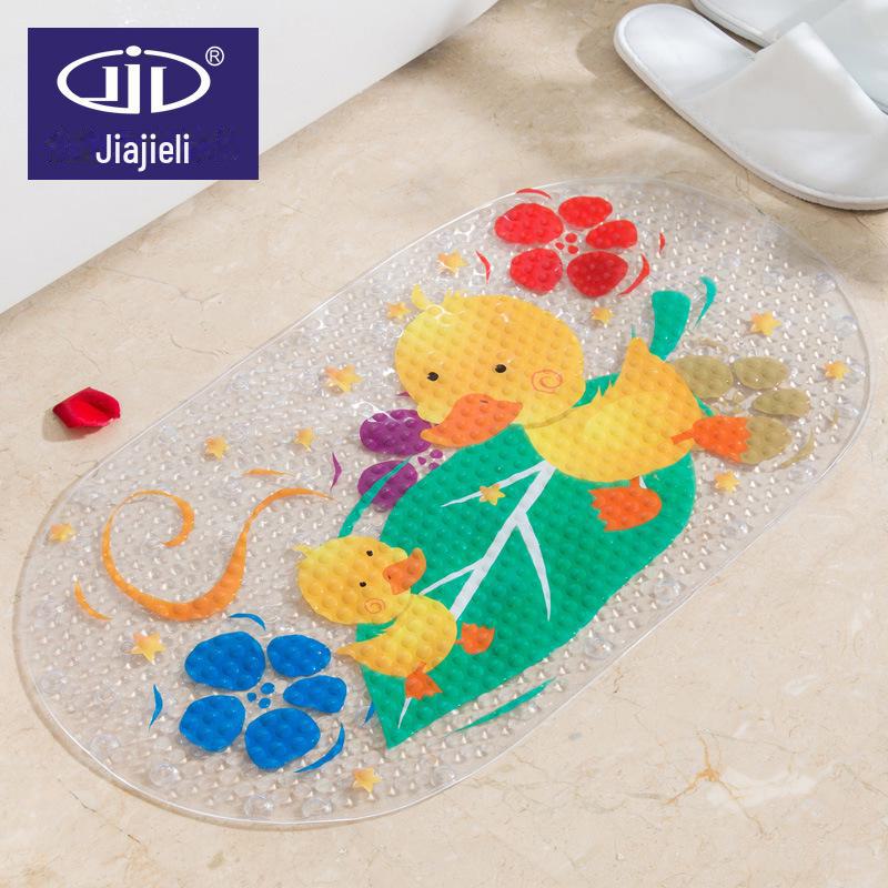 Children's Cartoon Anti-Slip Waterproof PVC Bathroom Mat