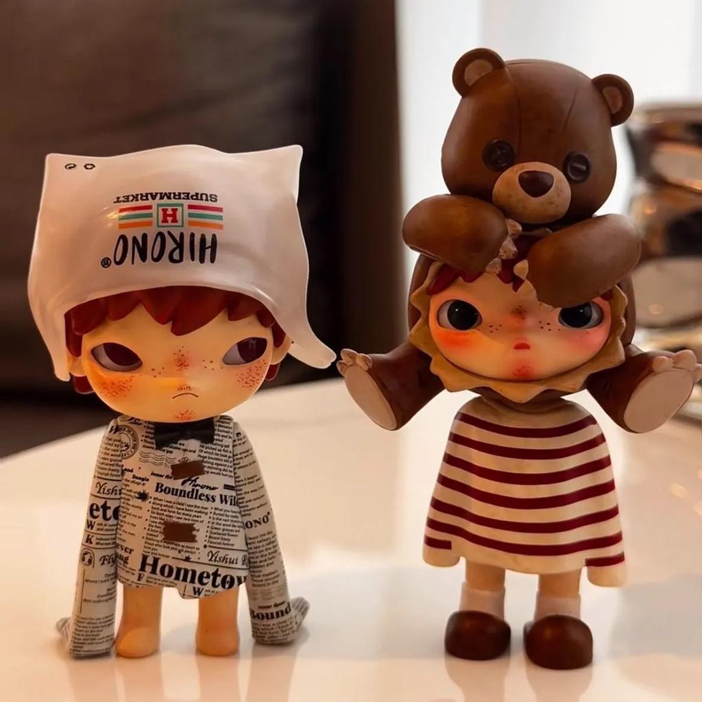 Sixth Generation Shelter Series Teddy Bear Creative Figurine Trendy Toy Ornament Gift