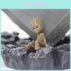 Figura de Brinquedo Fofa de 2" do Bebê Groot de Guardiões da Galáxia Vol. 2 Presente para Crianças Fãs