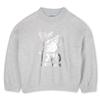 Fleece Sweatshirt Koi Print 25fw Z256agw322