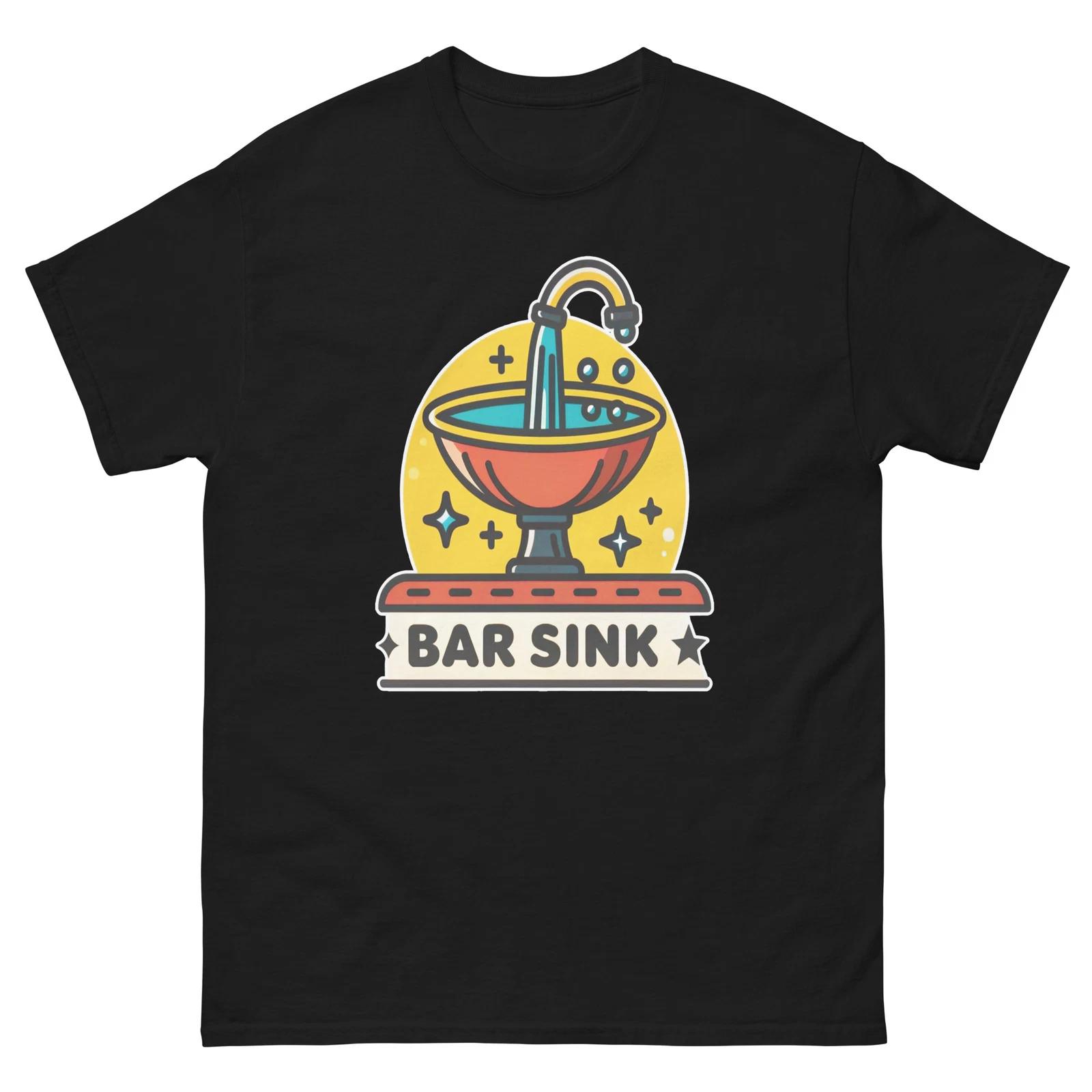 Bar Sink Nightclub Bar Nightlife Party T-Shirt M