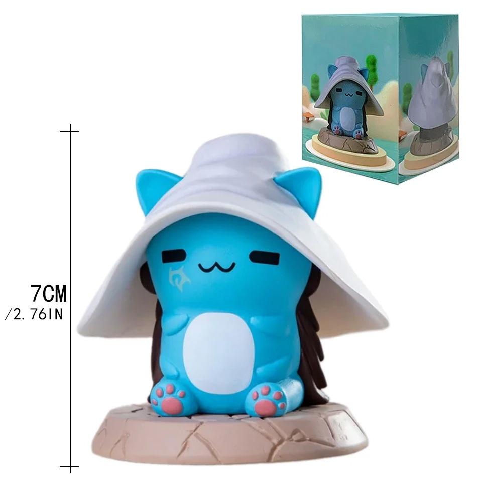 Hot Ring Gaming Q Version Mini Ranni Cat Melina Malenia The Half-Wolf Action Figure Lani Magic Ornaments Dolls gift