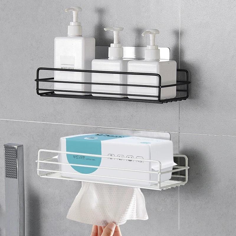 Corner Shower Caddy, Bathroom, Kitchen, Laundry Room, Organisers and Storage, Rustproof Metal, Wall-Mounted, Shower Organiser