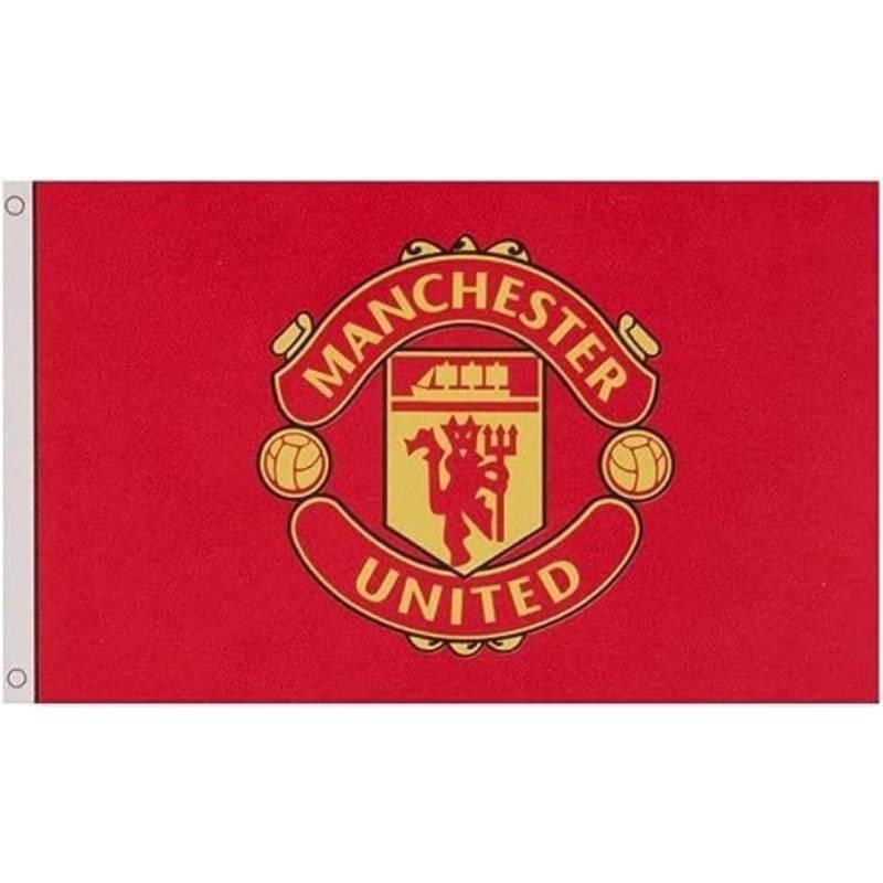 Farbenfrohe Manchester United Flagge (90 x 150 cm) – Perfekt für Fans und jeden Anlass