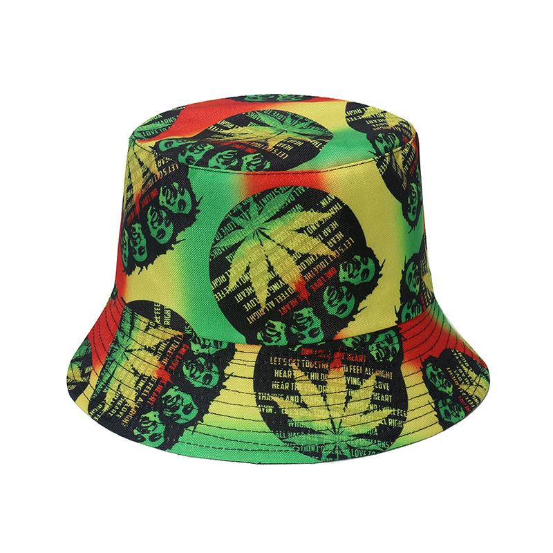 Hat Versatile Style Fashion Letters Printing Womens Sunshade Hats Fishermans