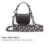 DIESEL Cow Leather Shoulder Bag, Crossbody Bag, Handbag Small Women's Black X09889P6248T8013