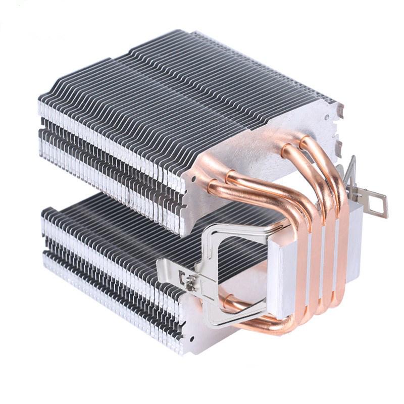 DIY CPU Cooler with 2-6 Pipe Semiconductor Refrigeration Heatsink Tower