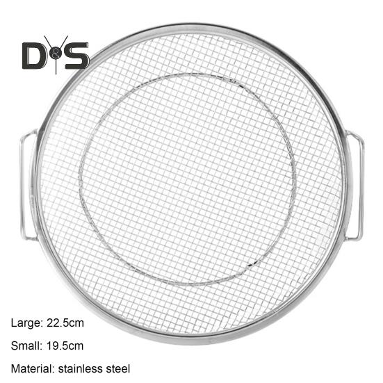 Stainless Steel Food Grade Strainer Rapid Cooling Extended Handle Design Filter Household Supplies