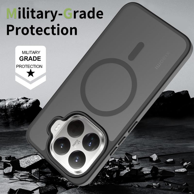 For Xiaomi 15T Pro 15T Case Matte PC+TPU Anti-Fingerprints Smooth Touch Translucent Cover for Xiaomi Mi 15T