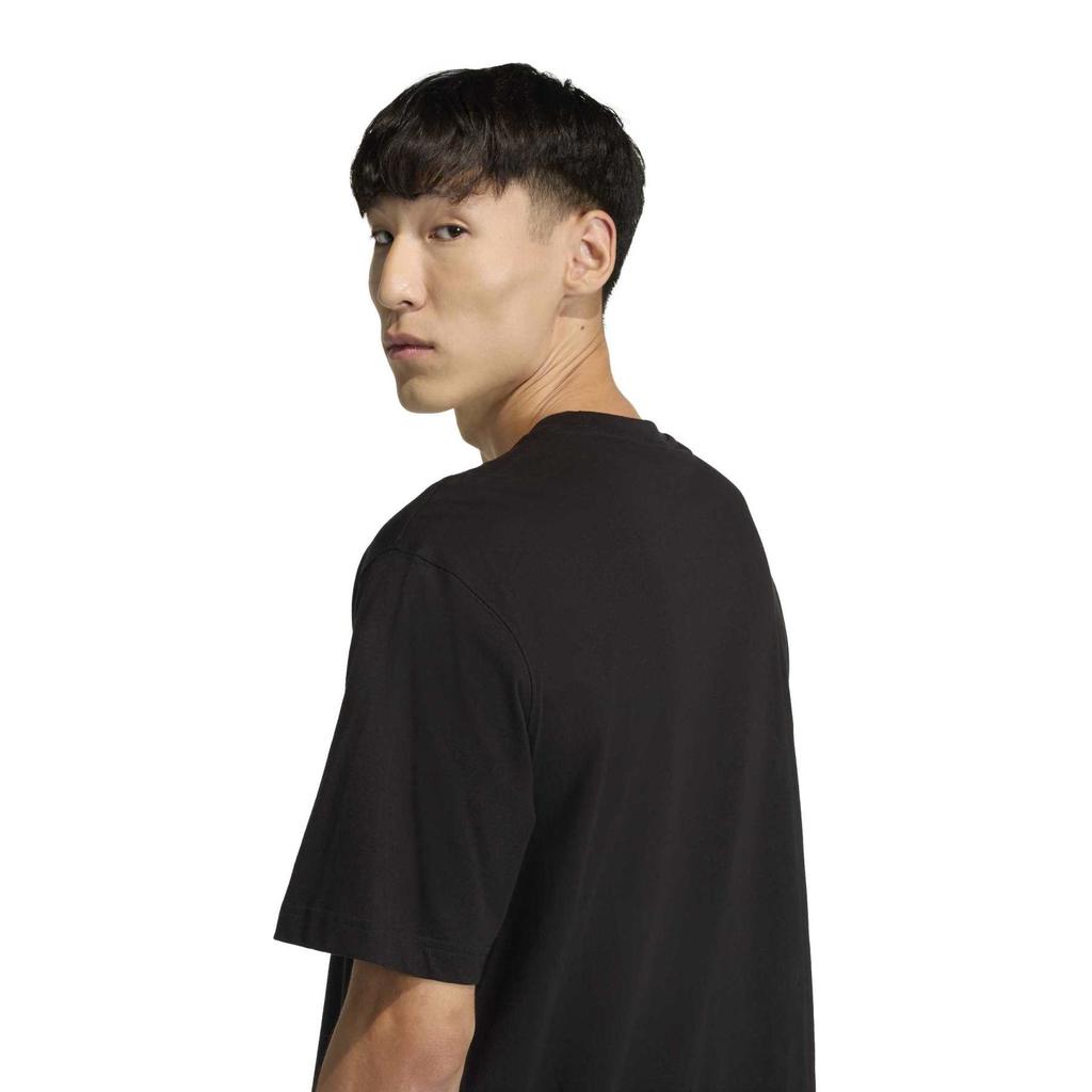 Adidas Trefoil Series Roses Men' T-Shirt Black Ks7621 R