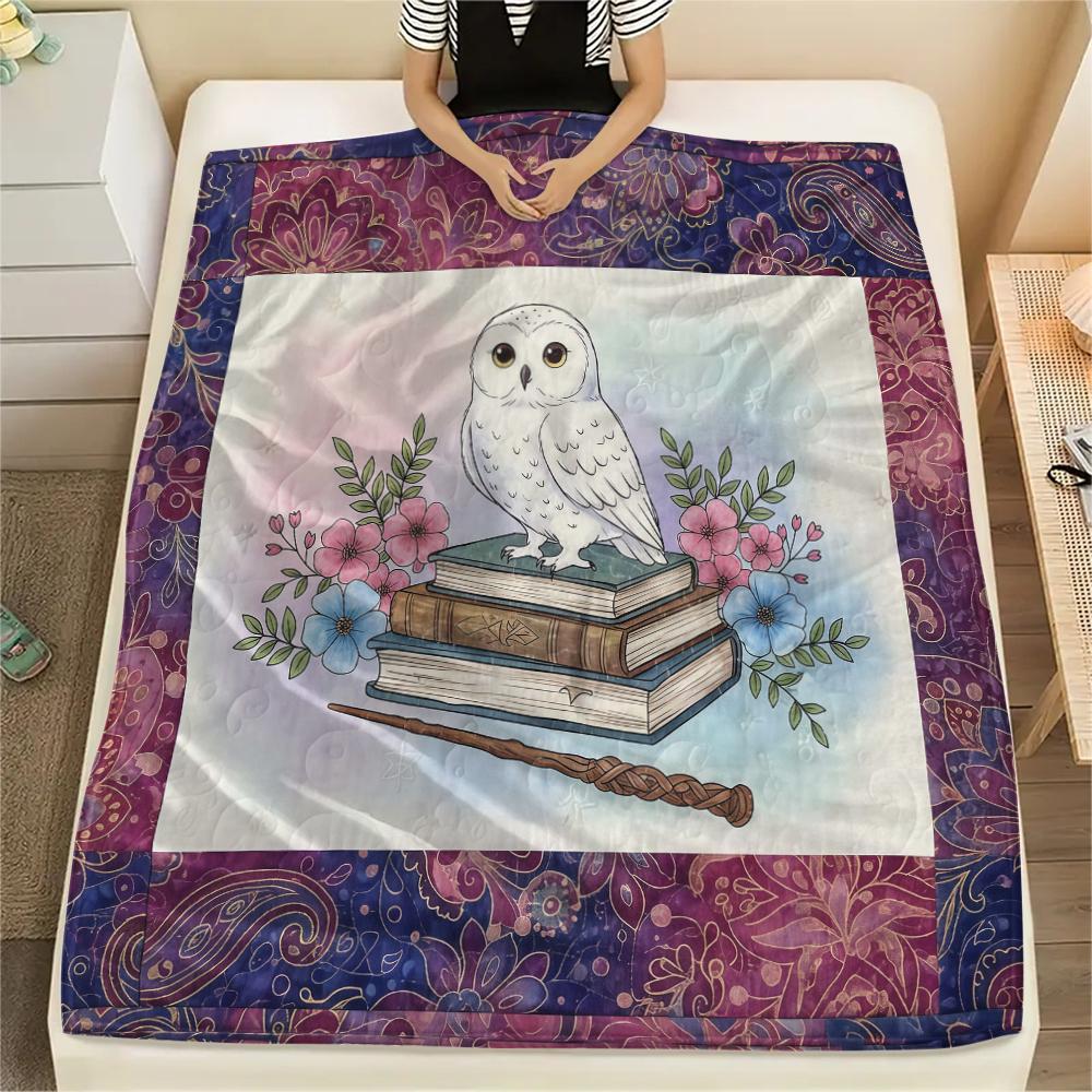 1 Stück Flanelldecke mit Cartoon-Druck, Hohe Qualität, Bequem für alle Jahreszeiten, Heimdekoration, Wärme und Komfort, Perfekt als Weihnachts- oder Geburtstagsgeschenk