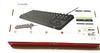 Elecom TK-G01UKBK Wired Mechanical Gaming Keyboard, Full Key Rollover, Japanese Layout, 50 Million Key Presses, Black