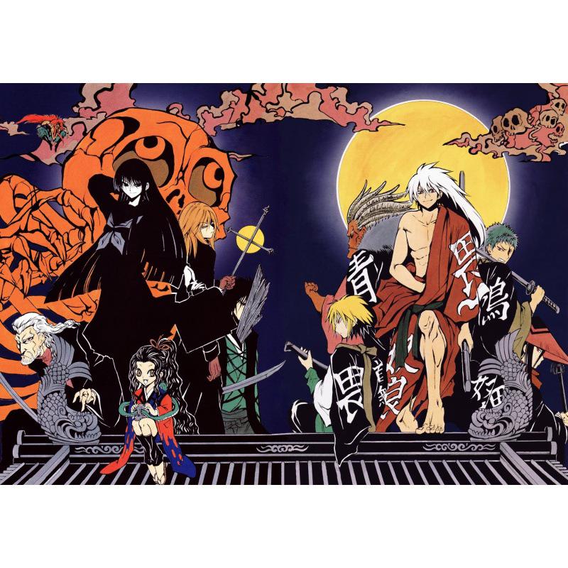 Free Shipping Nura: Rise of the Yokai Clan Anime Poster - Framed Decorative Wall Art for Tea House or Study.