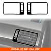 For Honda Accord 2014-2017 Piano Black Stickers Central Radio AC CD Selector Door Panel Car Accessories Interior Decorative