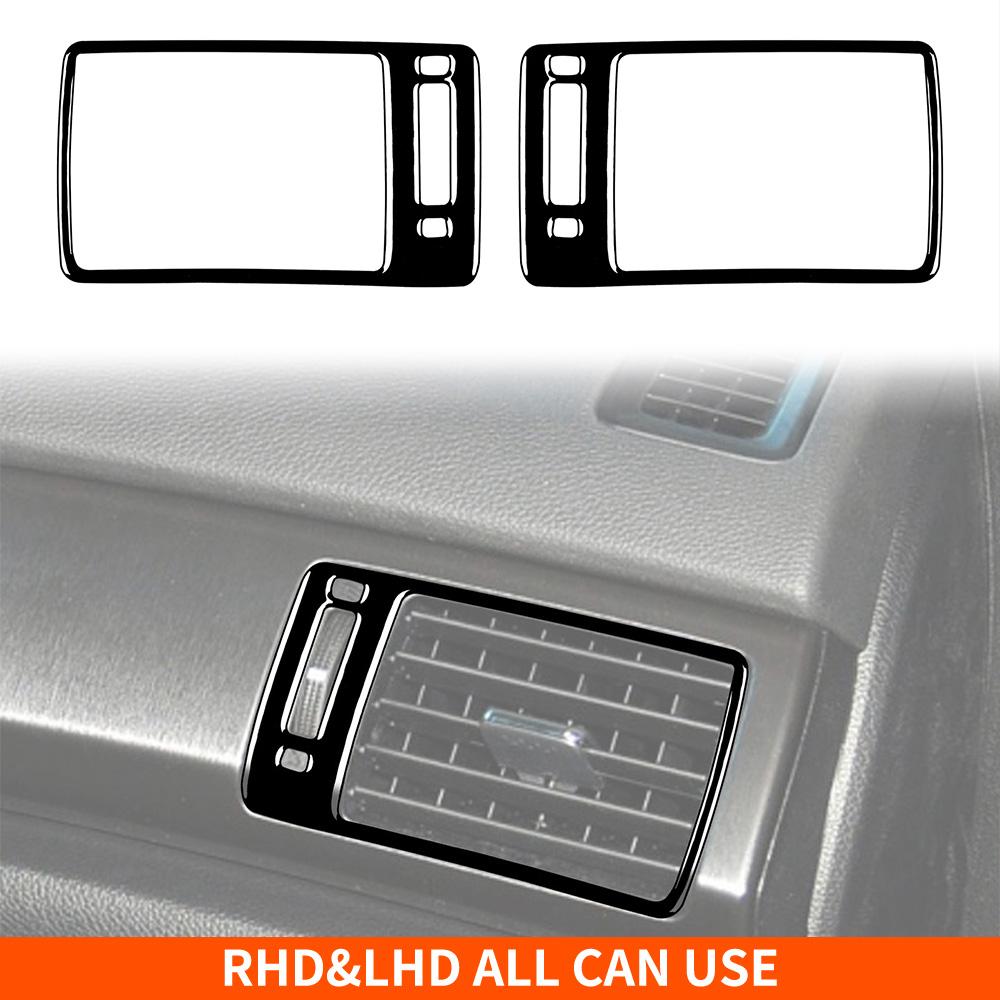 For Honda Accord 2014-2017 Piano Black Stickers Central Radio AC CD Selector Door Panel Car Accessories Interior Decorative