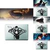 Superman Apple Air Pro 11 12 13 Sticker Black Partial Wrap Creative Accessory