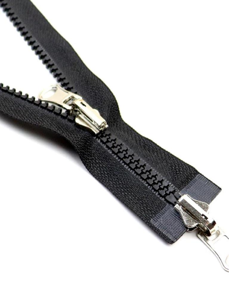 Dual-Head, Double-Sided Detachable Resin Zipper - 1.2m, 1.5m, 2m Sizes Available