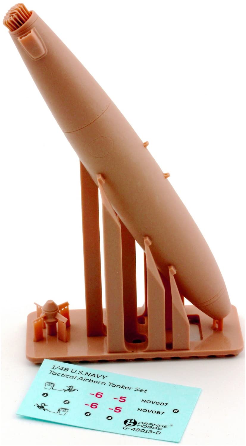 

Orange Hobby Scale Navy Air Refueling Buddy Pod Plastic Model Part OREA48020 1/48 U.S. (1 Piece)