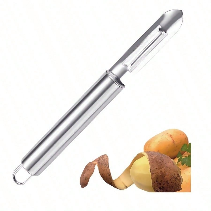 

Christmas multifunctional peeler | Stainless steel potato and watermelon peeler Equipped with a straight-edged blade Overall