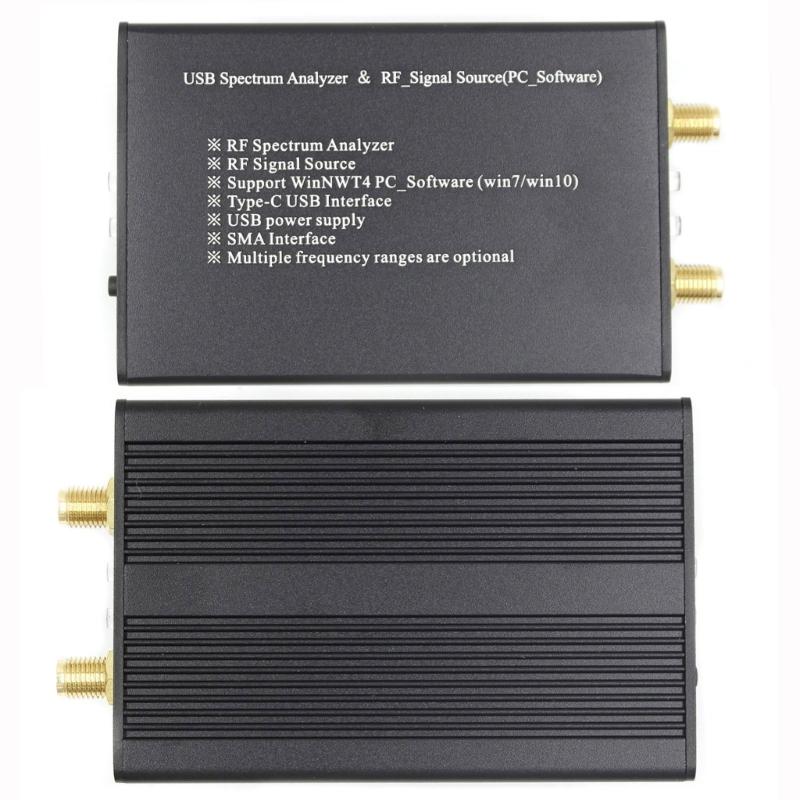 Upgraded USB Signal Source USB Spectrum Analyzer 35-4400M Metal for Frequency Analysis Perfect for Electronic Testing