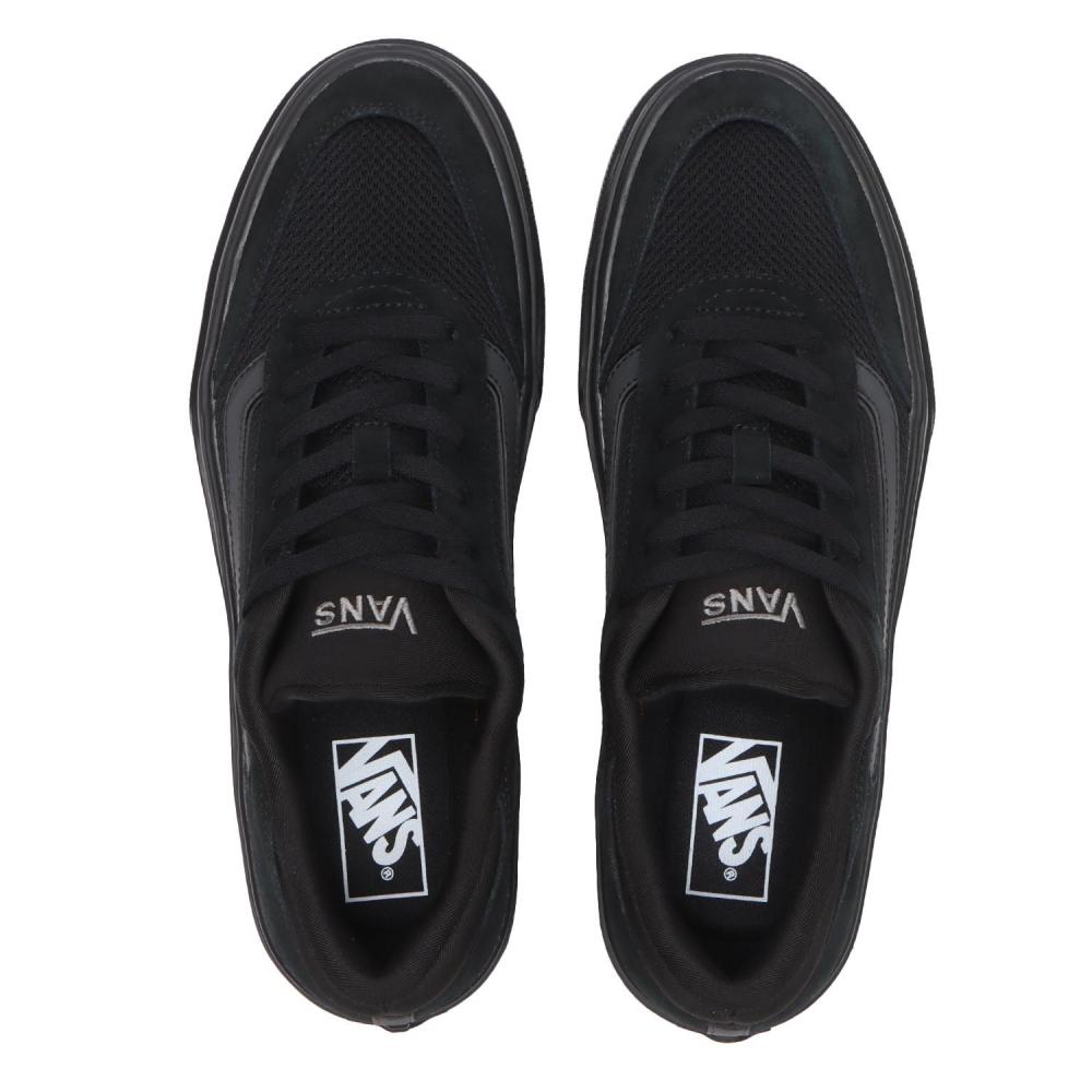 Vans Script Black Black V3854 Black Black