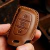 Leather Key Bag Is Suitable For Modern Key Bag Ix35 Pure Handmade Mad Horse Leather Car Key Bag Cover.