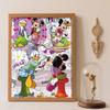 Diamond Painting Full Drill 5D Mickey Daisy Friend Art Home Decor Creative Handicrafts 138 Characters