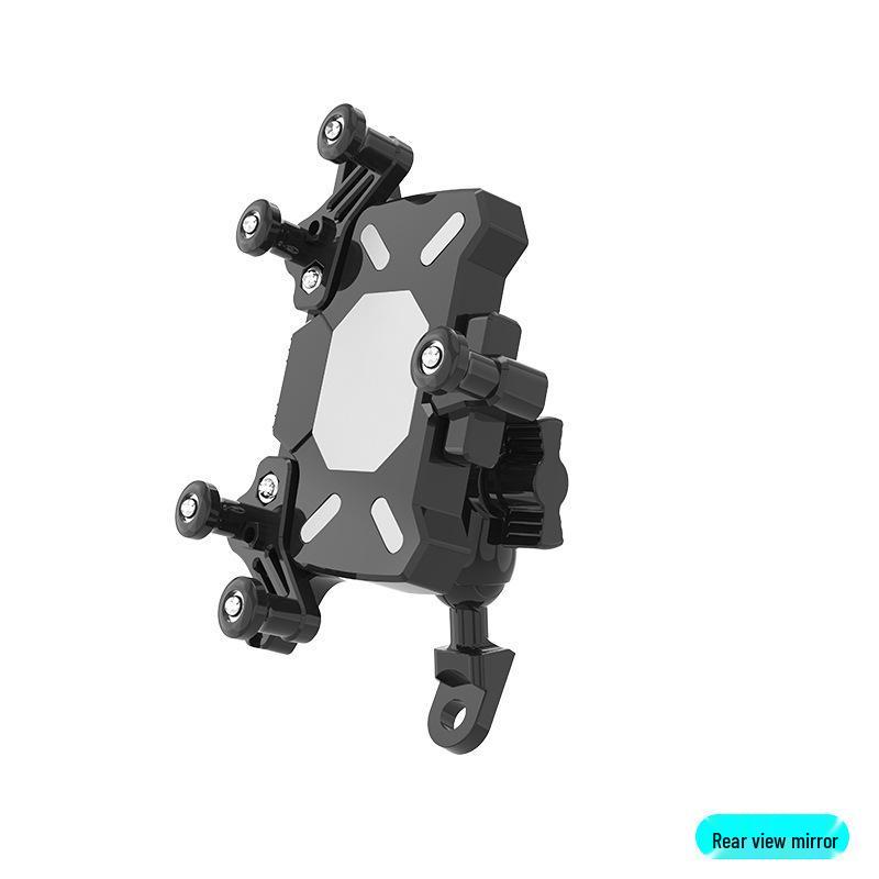 Cross-Country Shockproof Universal Phone Holder for Motorcycles, Scooters, and Bicycles.