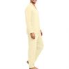 Men's Long Sleeve Button Down Pajama Set for Sleepwear Comfort