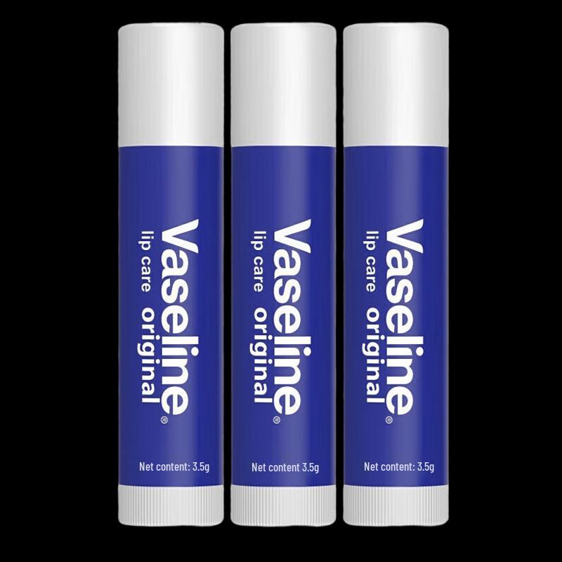 Vaseline Original Repairing Lip Balm 3-Pack