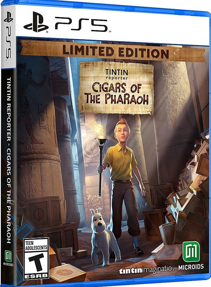 

Tintin Cigars of the Pharaoh Limited Edition North PS5 Reporter - (Імпортна версія Америка) - синій