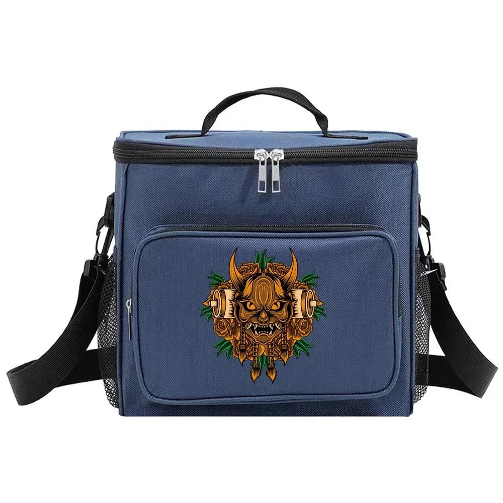 Lunch Bags Lunch Box Insulated Thermal Handbag Waterproof Camping Organizer Case Cooler Food Storage Boxes New Monster Series