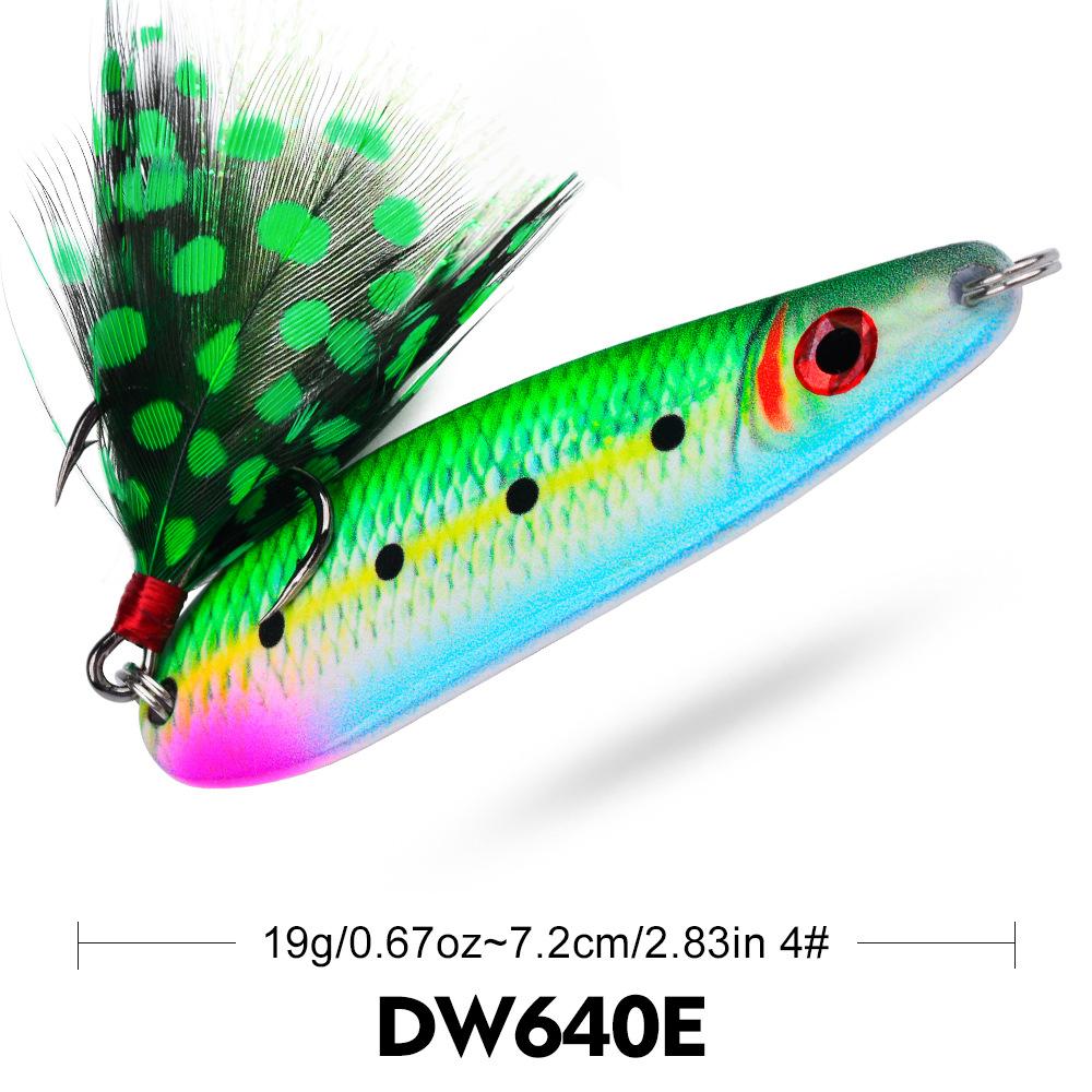 

MetalVIBLure bait7.2CM 19GFull Swimming Layer Fluttering Perch and Topmouth Culter Specialized Long Casting Model 7.2CM 19G