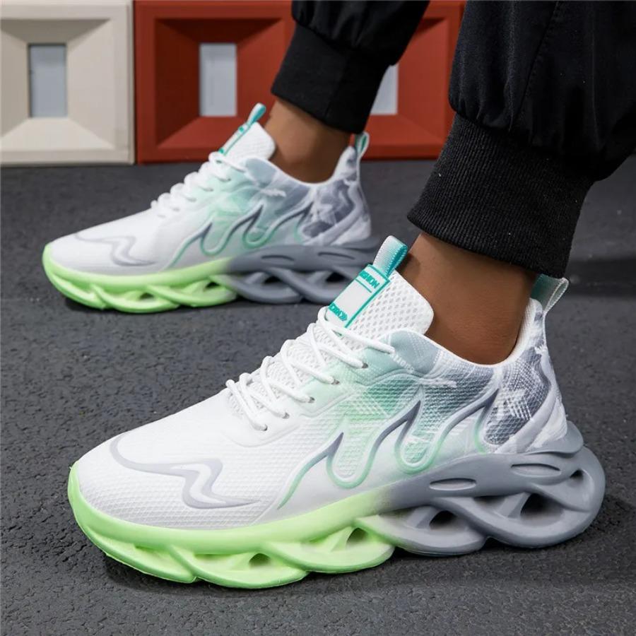 Casual Sports Shoes Men's Mesh Breathable Comfortable Fashion Lightweight Large Size Walking Vulcanized  Shoes Tenis Masculino