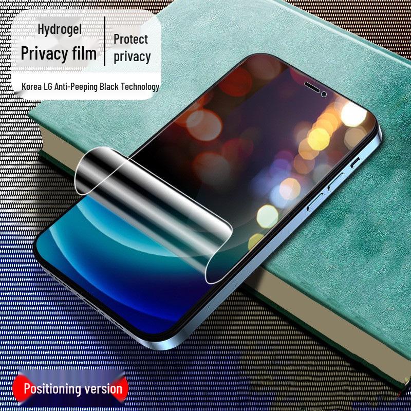 Kompatible Anti-Peep-Hydrogelfolie für OPPO Reno14, Reno8/9/10 Pro, 3/4/5, 6/7