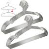 Goodbye To Shoulder Bumps A New Proposal for Stainless TITIROBA Stainless Steel Hangers Prevents Clothes from Losing Slim Leaves No Sturdy Storage