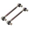 2 Pcs Tie Rod Ball Joint M10 10mm Thread Steel Alloy Sway Bar End Set for 50cc 70cc 90cc 110cc ATV Four Wheeler Quad