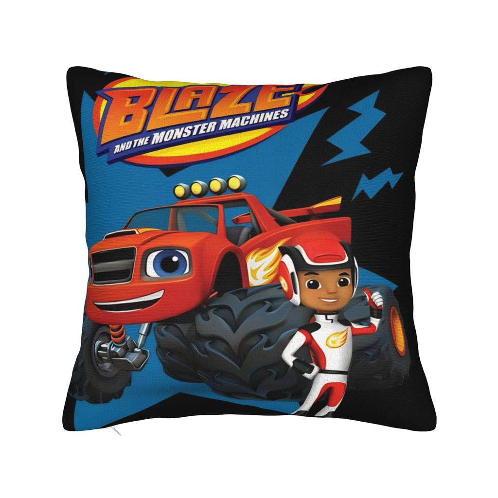 Decorative Pillowcase Blaze and the Monster Machines Merch Sofa Pillow Case Cover Drop Shipping Multiple Sizes